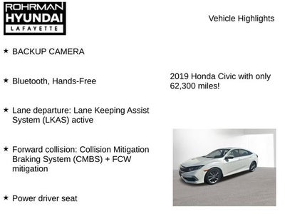 2019 Honda Civic EX