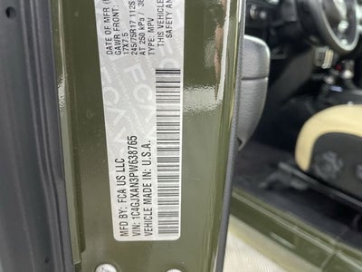 2023 Jeep Wrangler Sport S