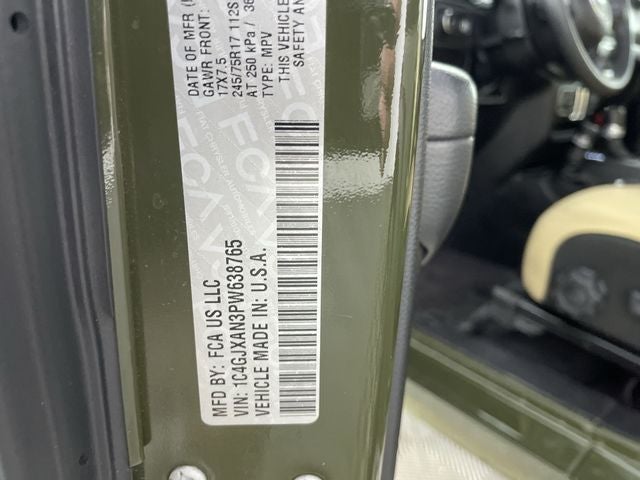 2023 Jeep Wrangler Sport S