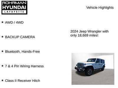 2024 Jeep Wrangler Sahara