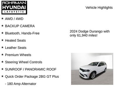 2024 Dodge Durango GT Plus