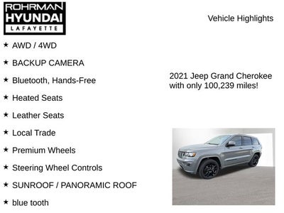 2021 Jeep Grand Cherokee Laredo X