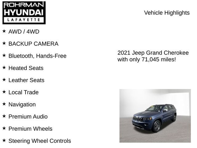 2021 Jeep Grand Cherokee Limited