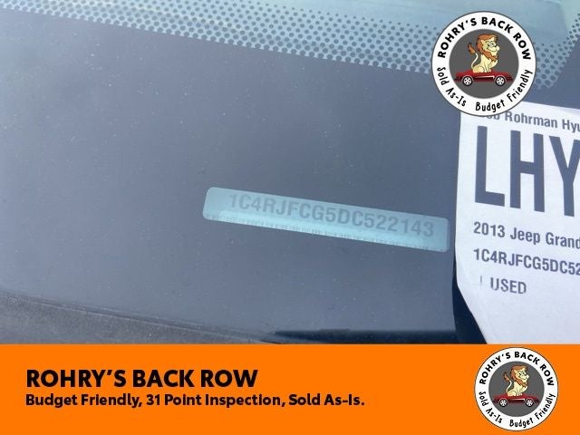 2013 Jeep Grand Cherokee Overland