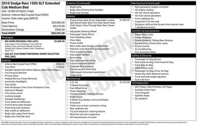 2010 Dodge Ram 1500 SLT