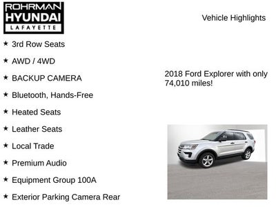 2018 Ford Explorer Base