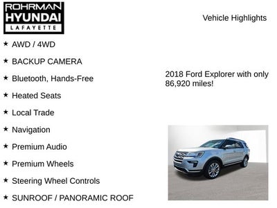 2018 Ford Explorer Limited