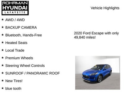 2020 Ford Escape SEL