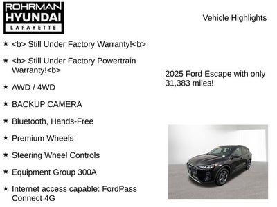 2025 Ford Escape ST-Line