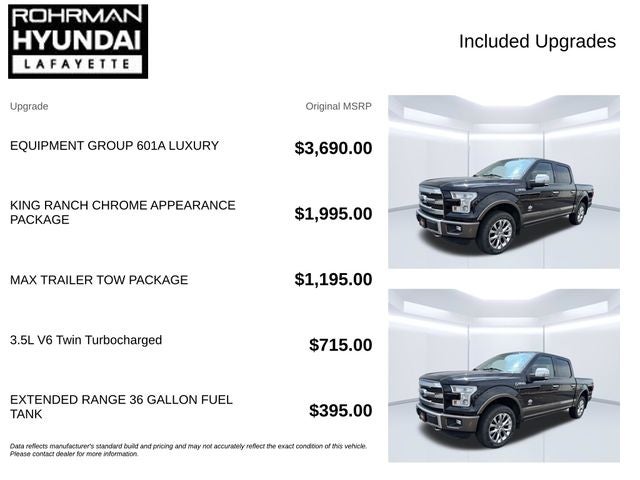 2016 Ford F-150 King Ranch