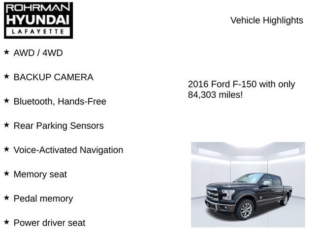 2016 Ford F-150 King Ranch