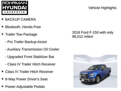 2016 Ford F-150 XLT