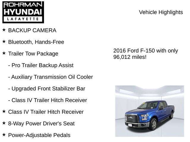 2016 Ford F-150 XLT