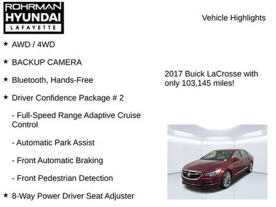 2017 Buick LaCrosse Premium
