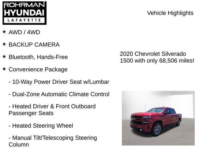 2020 Chevrolet Silverado 1500 RST