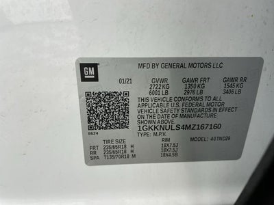 2021 GMC Acadia SLT