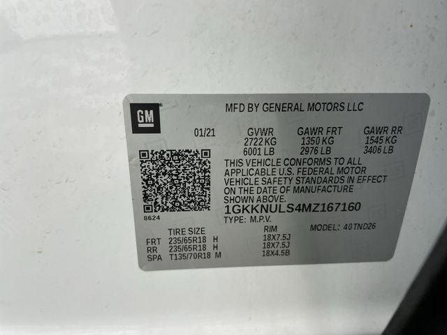 2021 GMC Acadia SLT