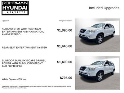 2012 GMC Acadia SLT1