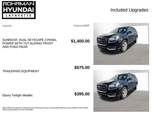 2017 GMC Acadia Limited Limited