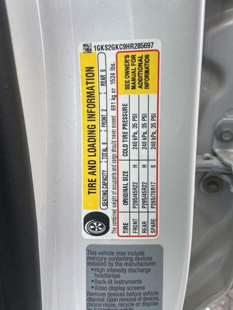 2017 GMC Yukon XL SLT