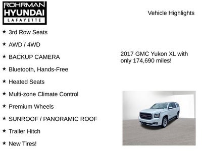 2017 GMC Yukon XL SLT