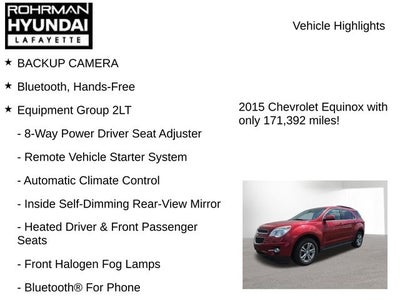 2015 Chevrolet Equinox LT