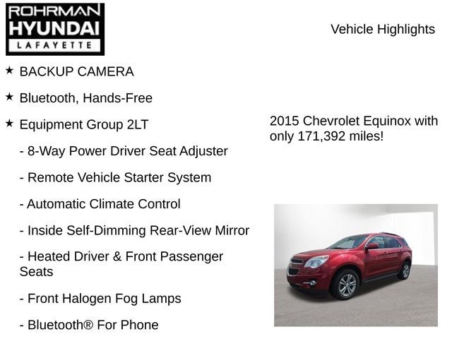 2015 Chevrolet Equinox LT