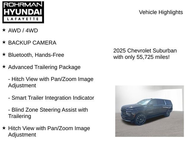 2025 Chevrolet Suburban High Country