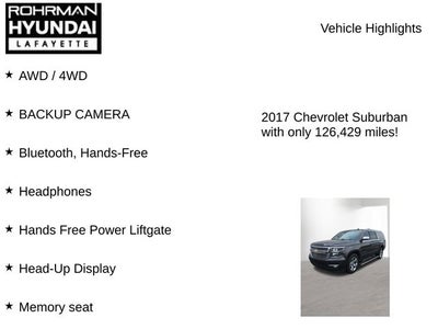 2017 Chevrolet Suburban Premier