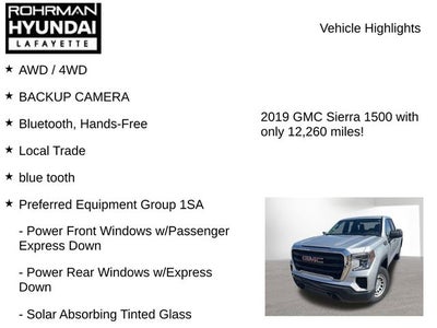 2019 GMC Sierra 1500 4WD Double Cab 147"