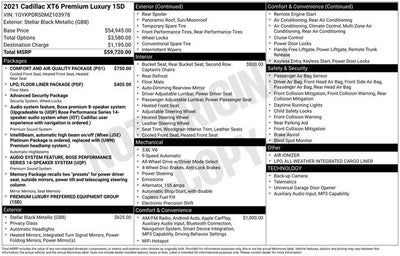 2021 Cadillac XT6 Premium Luxury