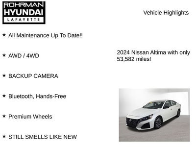 2024 Nissan Altima 2.5 SV