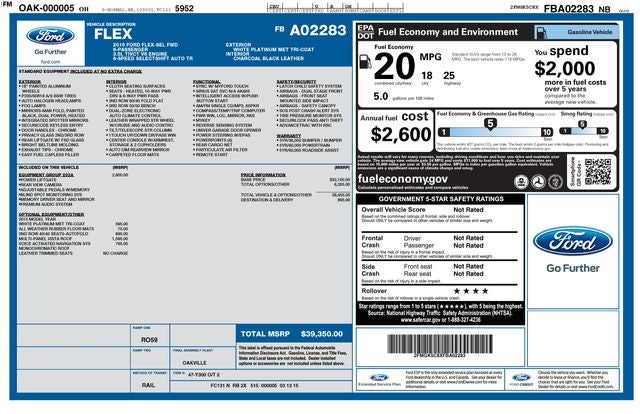 2015 Ford Flex SEL