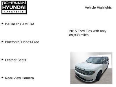 2015 Ford Flex SEL