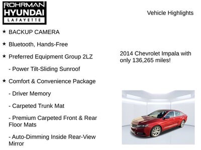 2014 Chevrolet Impala LTZ