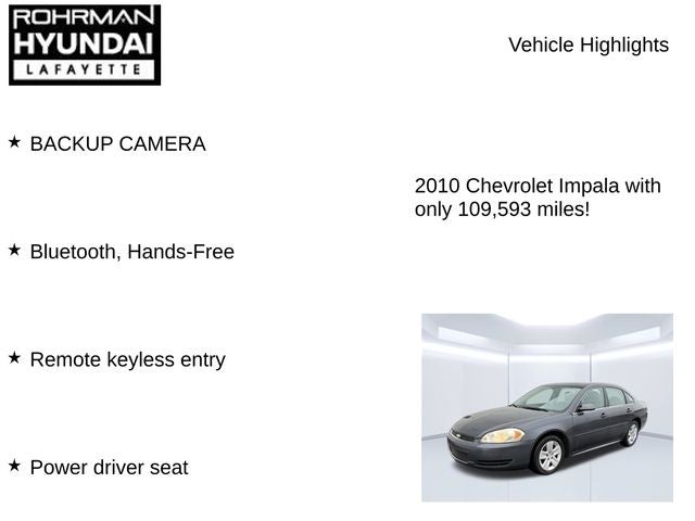 2010 Chevrolet Impala LS