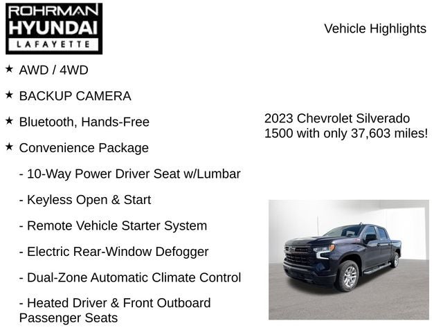 2023 Chevrolet Silverado 1500 RST