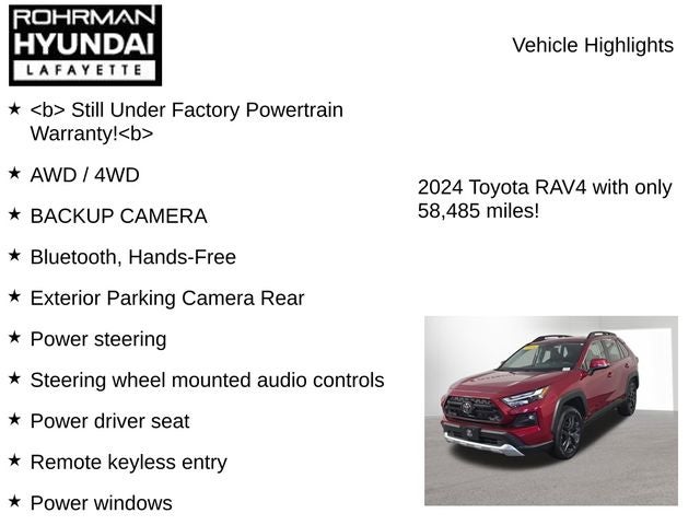 2024 Toyota RAV4 Adventure