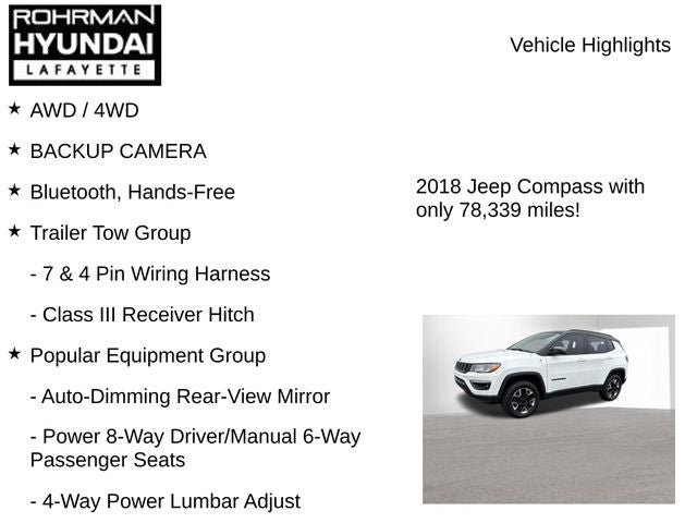 2018 Jeep Compass Trailhawk