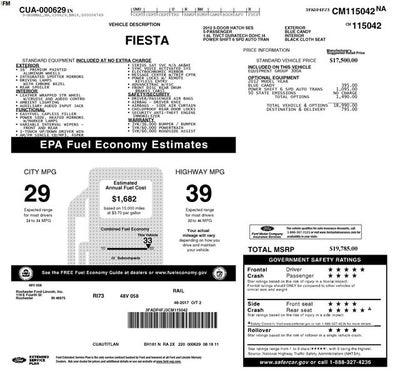 2012 Ford Fiesta SES