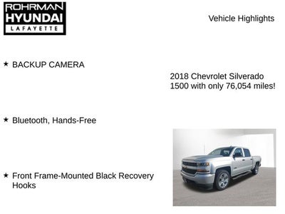 2018 Chevrolet Silverado 1500 Custom