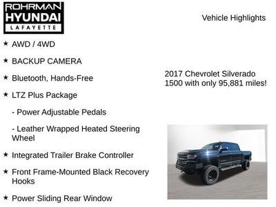 2017 Chevrolet Silverado 1500 LTZ