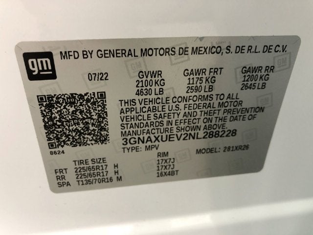 2022 Chevrolet Equinox LT