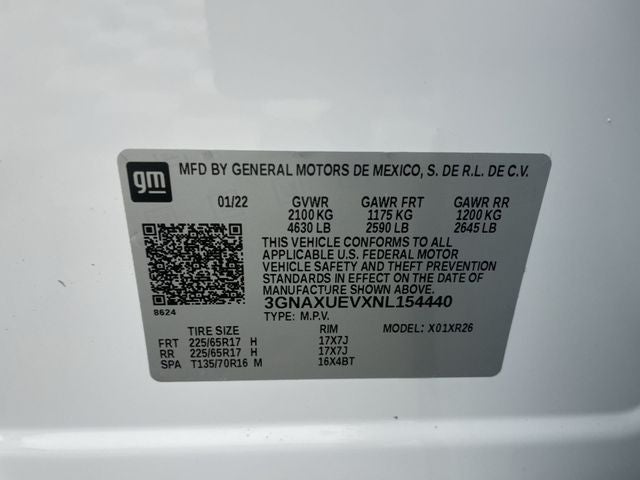 2022 Chevrolet Equinox LT