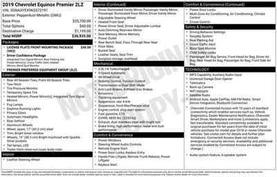 2019 Chevrolet Equinox Premier