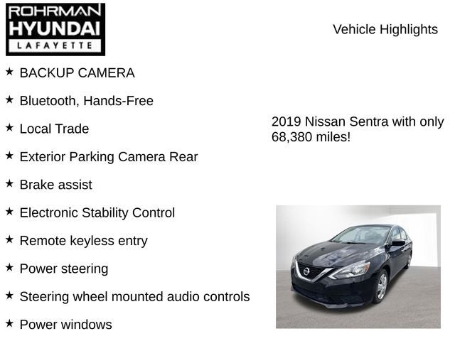 2019 Nissan Sentra S