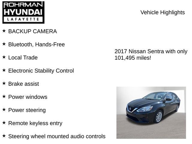 2017 Nissan Sentra S