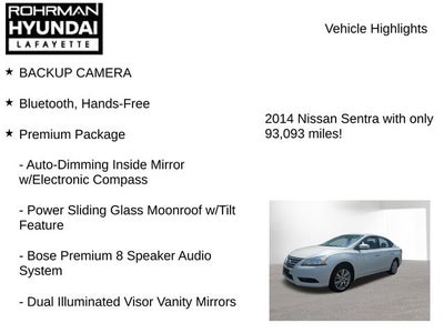 2014 Nissan Sentra SL
