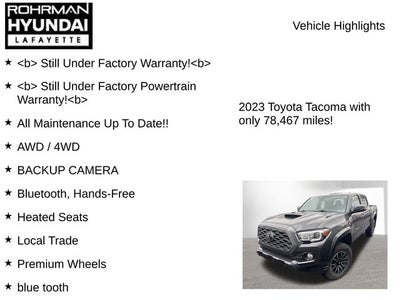 2023 Toyota Tacoma TRD Sport