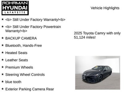 2025 Toyota Camry SE